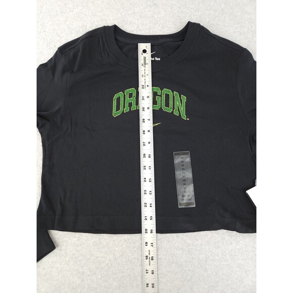 Nike Oregon Ducks Women's Crop Top Extra Small XS Loose Fit University Football - Picture 9 of 12